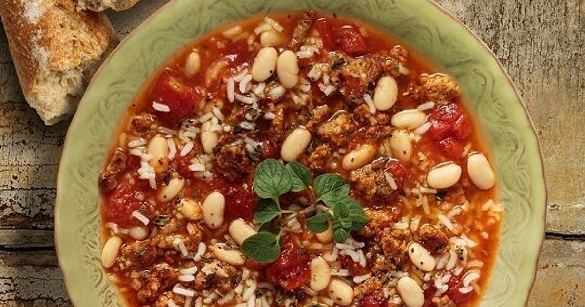 Tuscany Rice & Bean Soup | Rice Soup Recipe | RiceSelect®