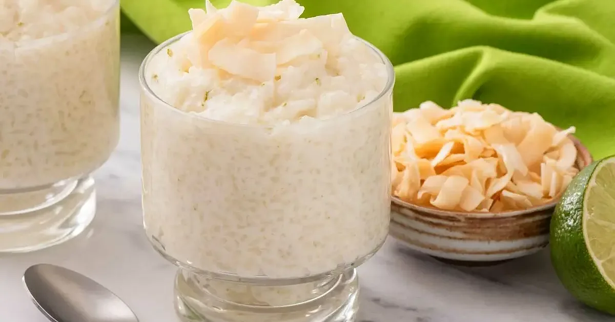 Jasmati Coconut Lime Rice Pudding | Rice Recipe | RiceSelect®