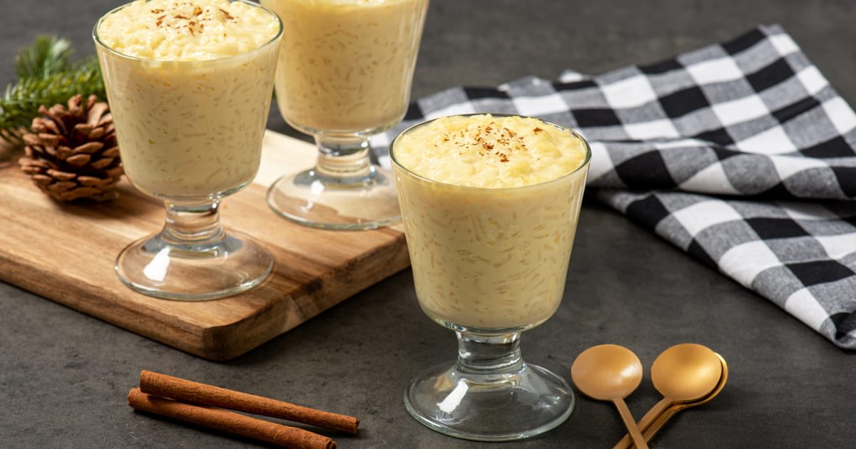 Festive Rice-Nog Pudding | Rice Pudding Recipe | RiceSelect®