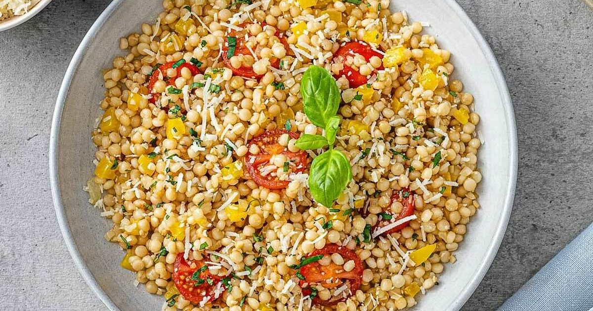 Garden Veggie Pearl Couscous | RiceSelectÂ®