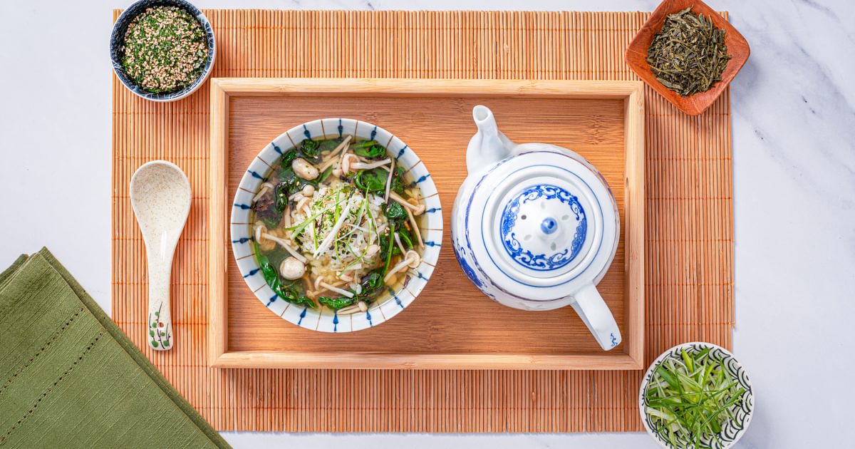 Ochazuke Japanese Rice Soup with Green Tea | RiceSelectÂ®