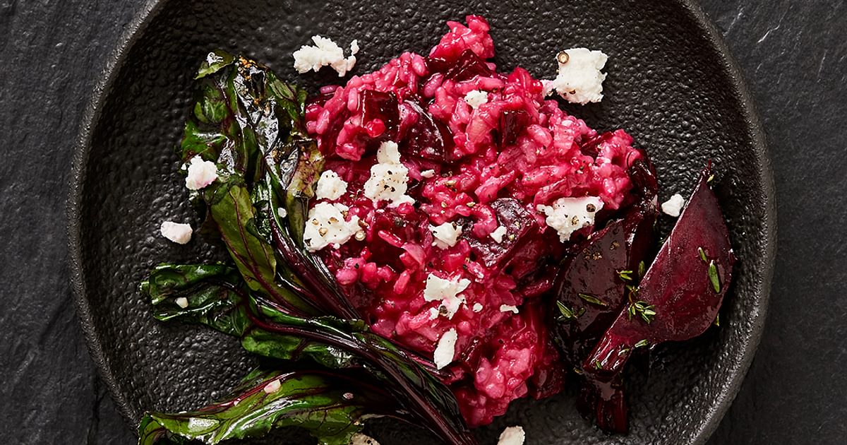 Beet and Cheese Risotto | Risotto Recipe | RiceSelectÂ®