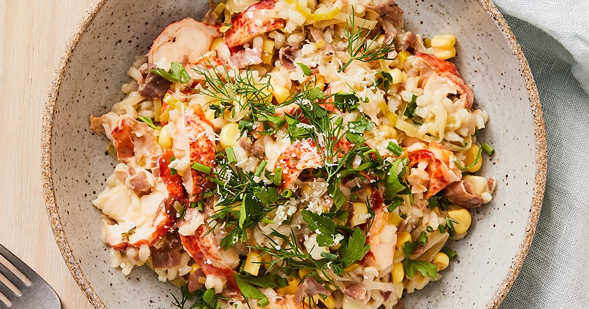 Summer Lobster & Corn Risotto | Risotto Recipe | RiceSelect®
