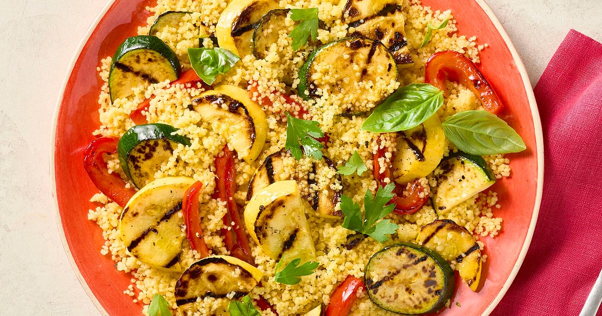 Grilled Vegetable Couscous | Couscous Recipe | RiceSelectÂ®