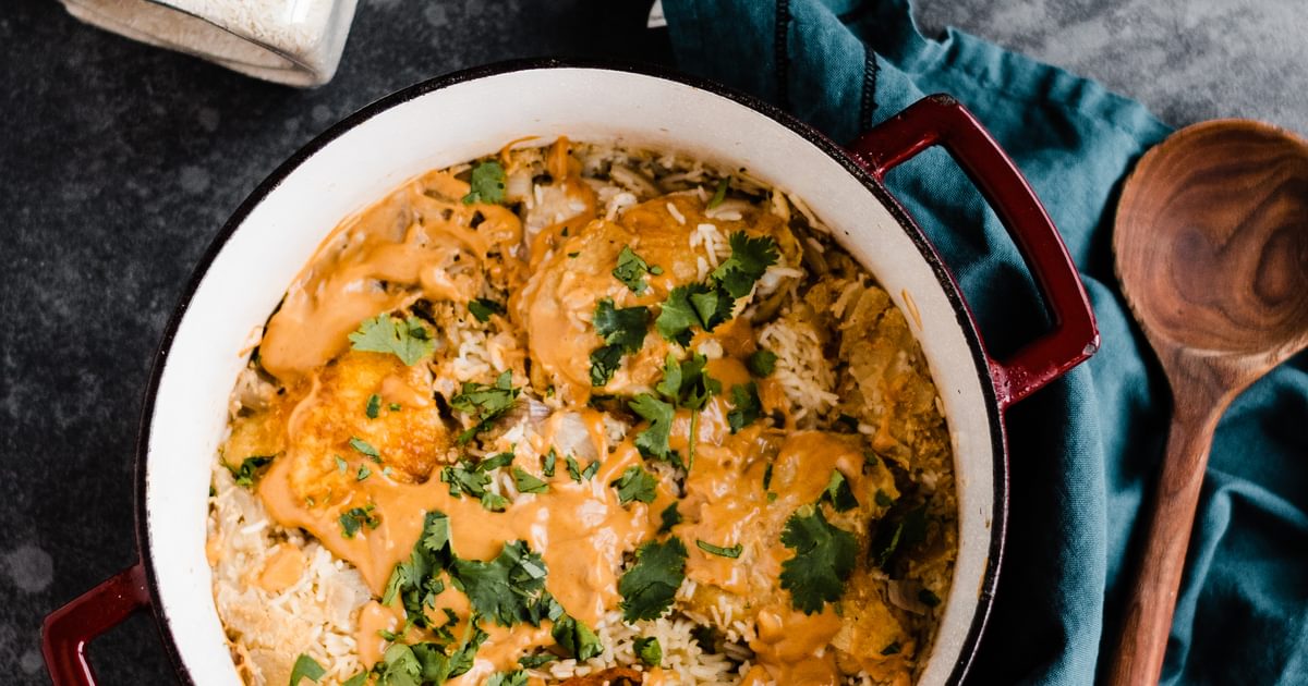 Peanut Sauce Chicken & Rice Recipe | Rice Recipe | RiceSelectÂ®