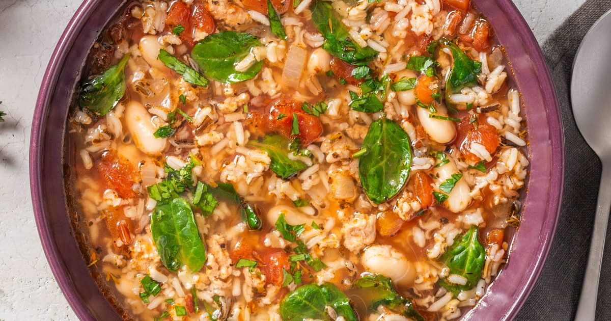 Italian Soup Recipe With Royal Blend® Rice | RiceSelect®