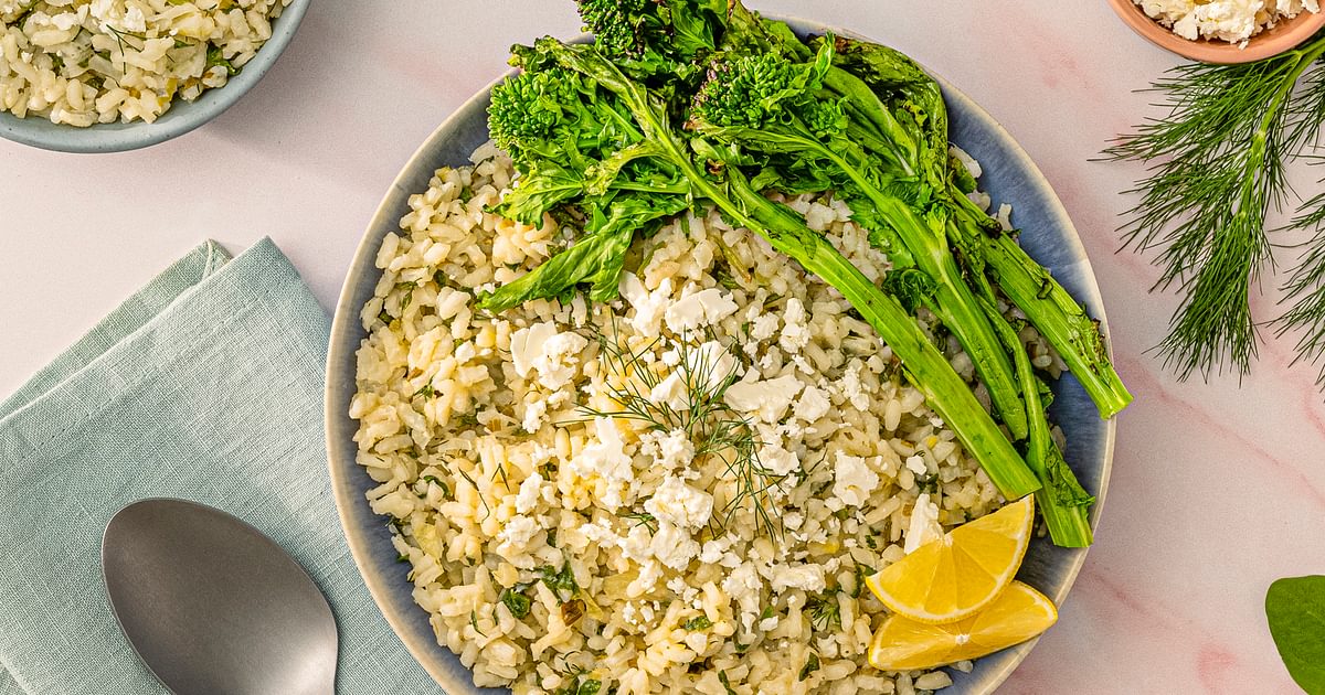 Spanakorizo (Greek Spinach & Rice) | RiceSelect®