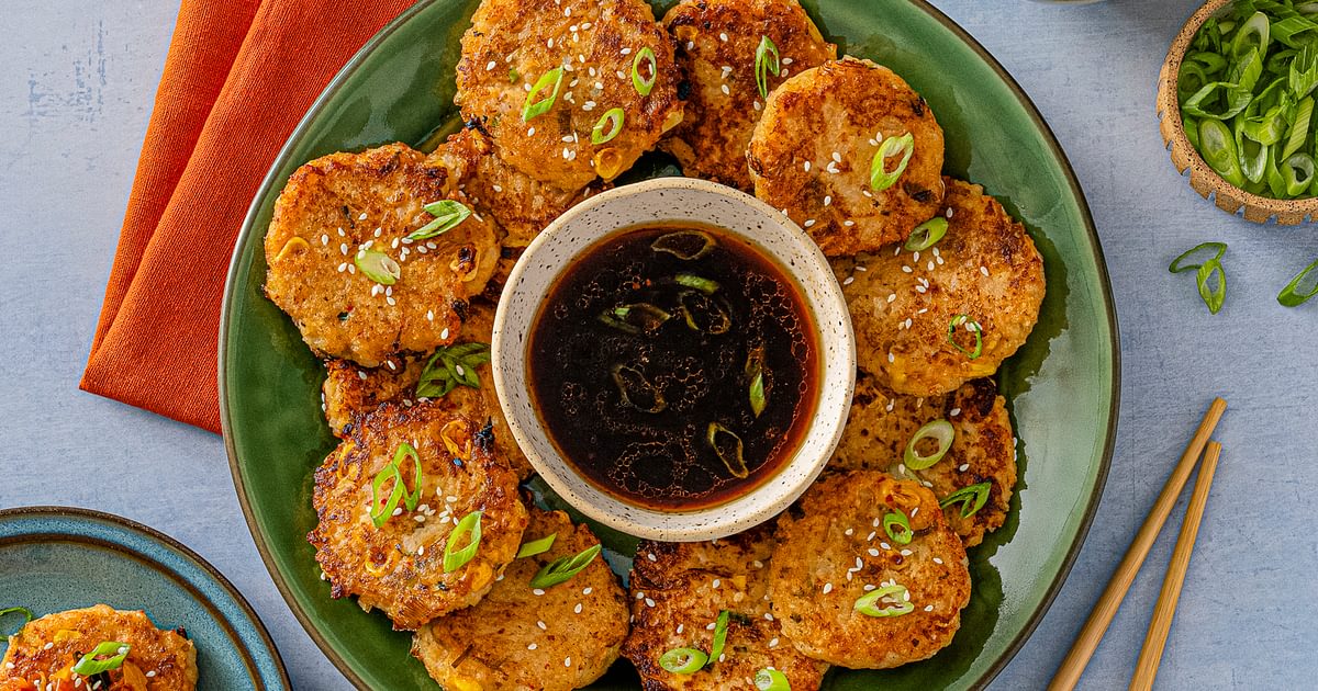 Vegan Crispy Kimchi Rice Fritters | RiceSelect®