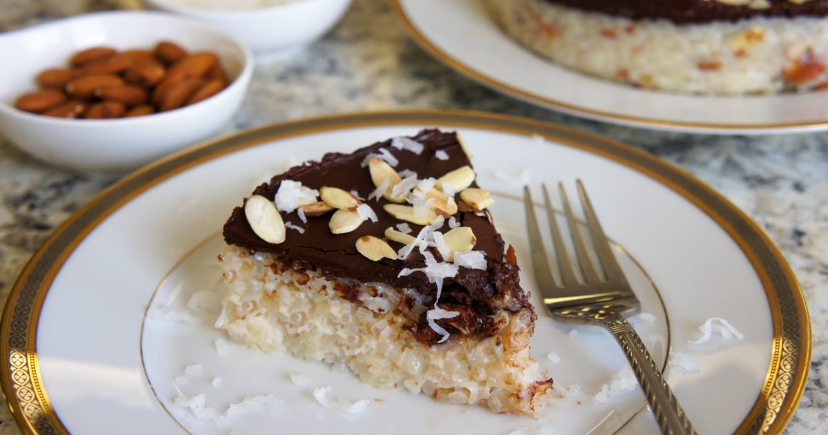 Almond Joy Rice Torte | Rice Torte Recipe | RiceSelectÂ®