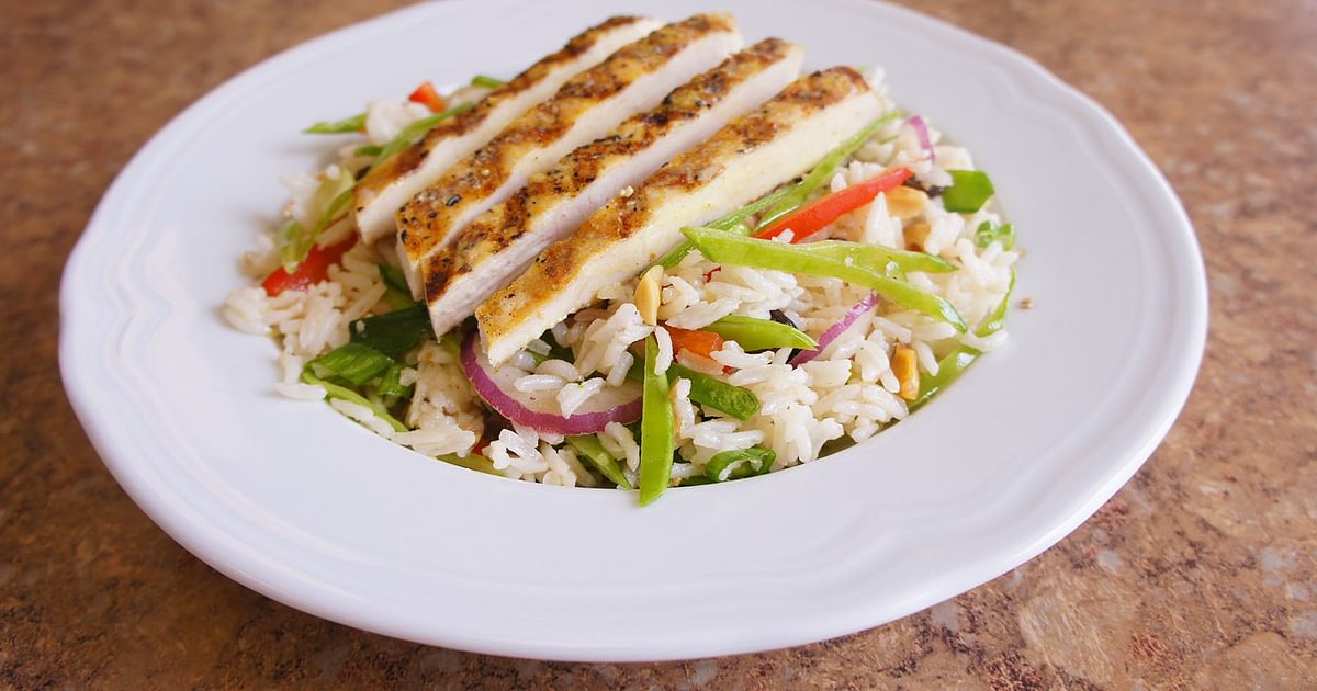 Chicken Curry Rice Salad | Rice Salad Recipe | RiceSelect®