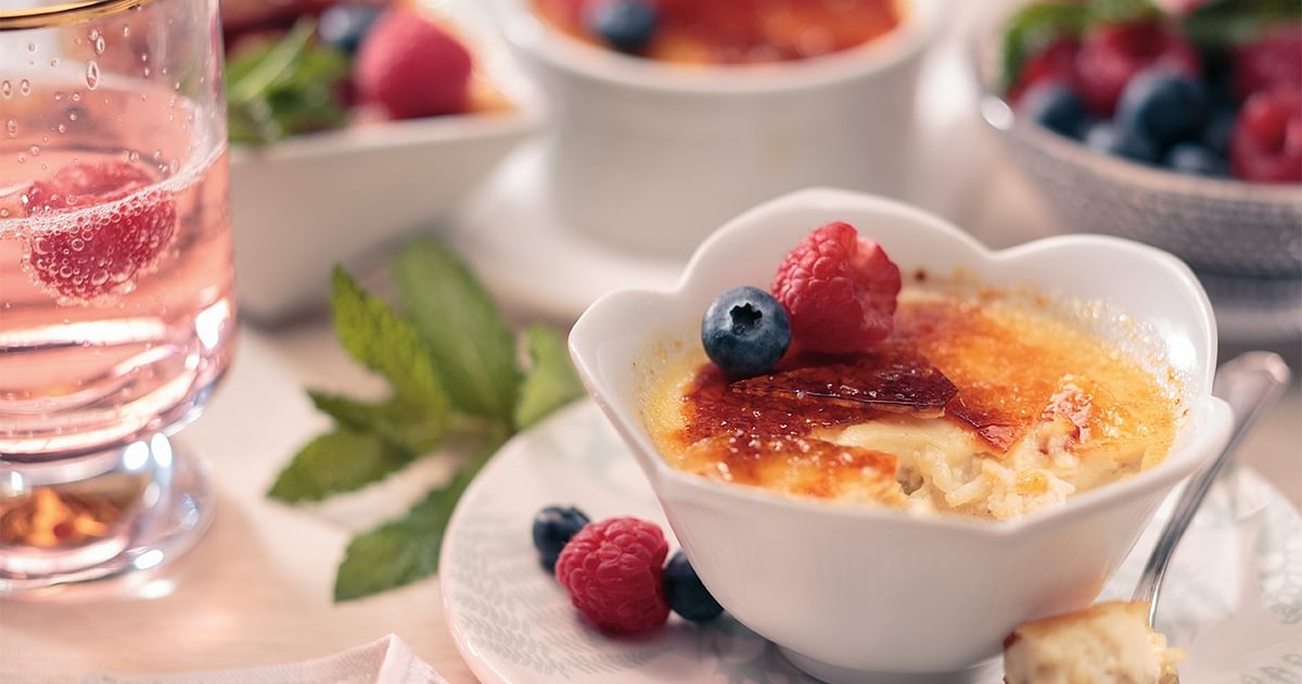 Creme Brulee Rice Pudding | Rice Pudding Recipe | RiceSelect®